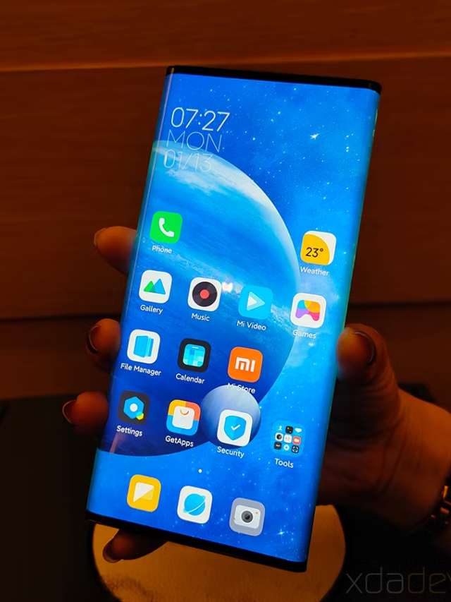 Xiaomi button-less smartphone